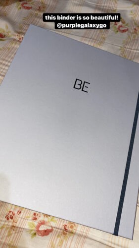 BTS BE ALBUM OFFICIAL MD-PHOTO CARD BINDER photo review