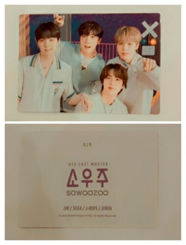 Official Sowoozoo Mini PC- Jin,Suga,Jhope,Jimin (6/8) photo review