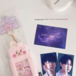 Official BT21 Fuwa Fuwa Photocard Holder photo review